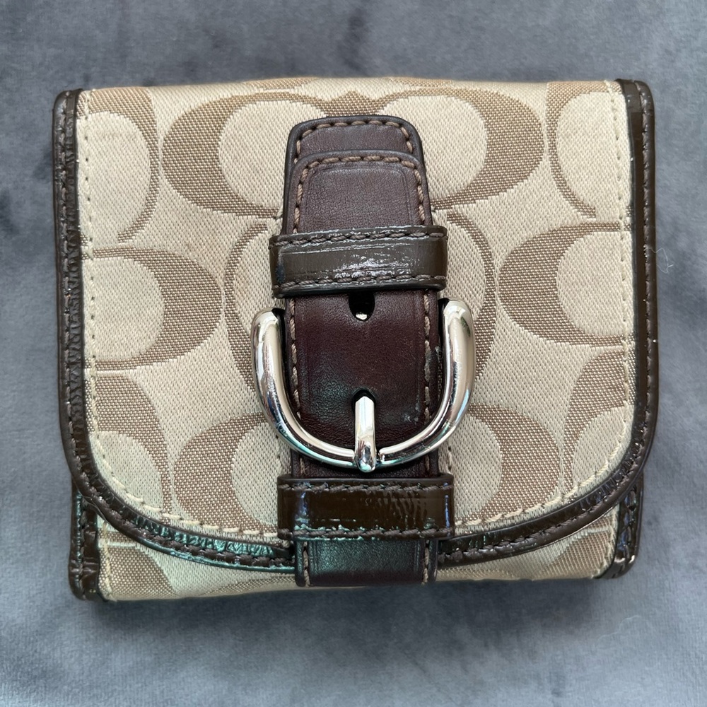 Coach Buckle Wallet